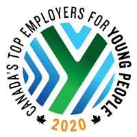 Canada's Top Employers for Young People logo - 2020
